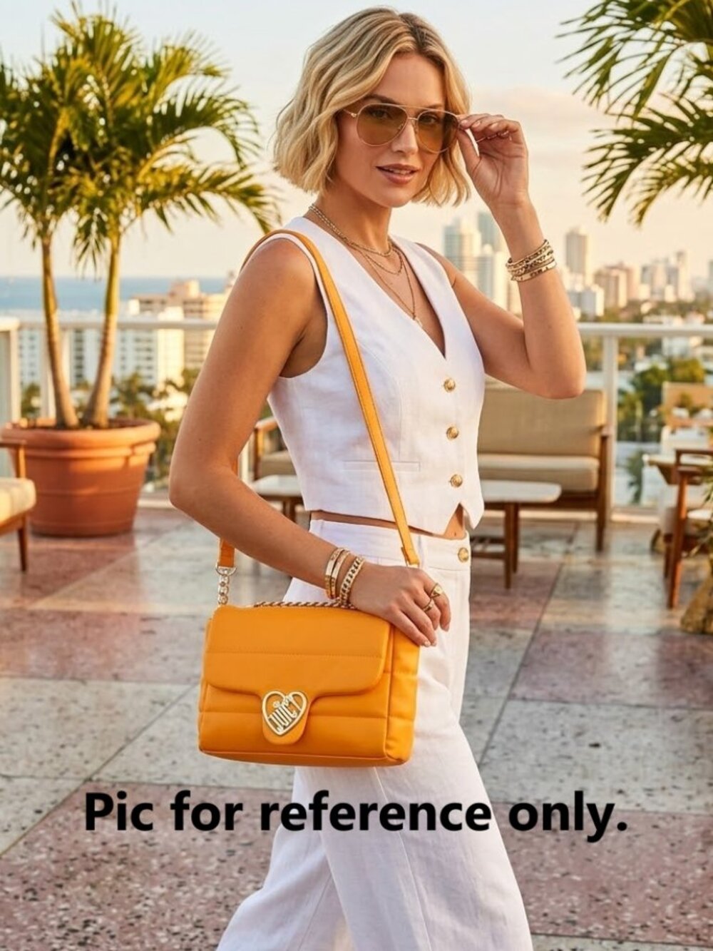 NWT Juicy By Juicy Couture Sunset Paradise Flap Crossbody Bag
